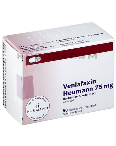 Венлафаксин капсулы, таблетки ● Venlafaxin