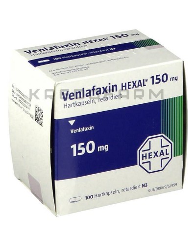 Венлафаксин капсули, таблетки ● Venlafaxin