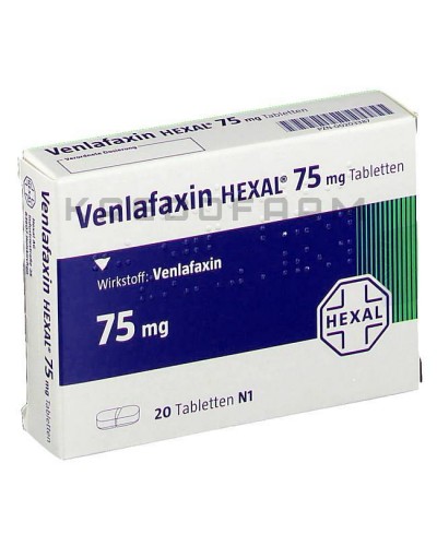 Венлафаксин капсули, таблетки ● Venlafaxin