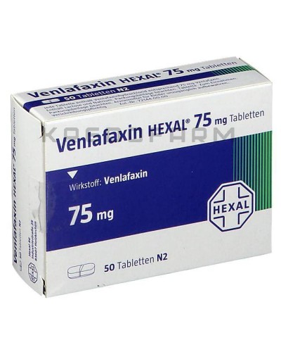 Венлафаксин капсулы, таблетки ● Venlafaxin