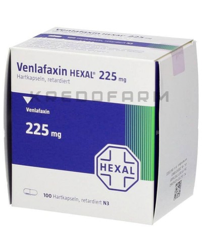 Венлафаксин капсулы, таблетки ● Venlafaxin