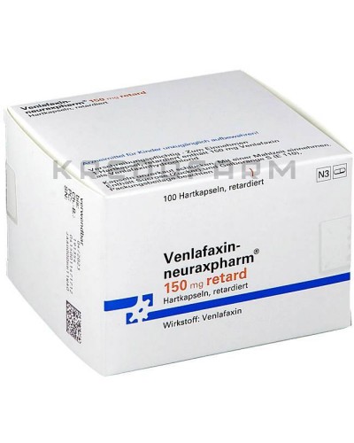 Венлафаксин капсулы, таблетки ● Venlafaxin