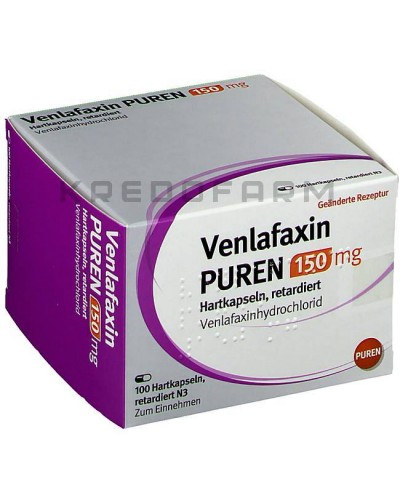 Венлафаксин капсулы, таблетки ● Venlafaxin