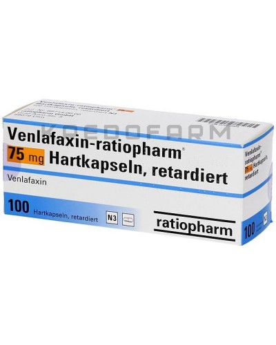 Венлафаксин капсули, таблетки ● Venlafaxin