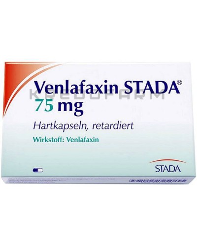 Венлафаксин капсули, таблетки ● Venlafaxin