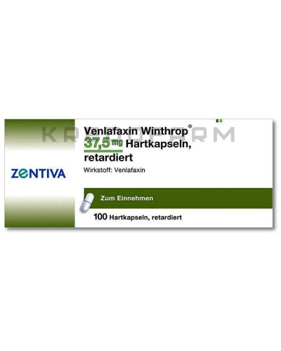 Венлафаксин капсули, таблетки ● Venlafaxin