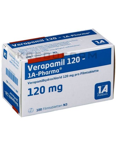 Верапаміл таблетки ● Verapamil