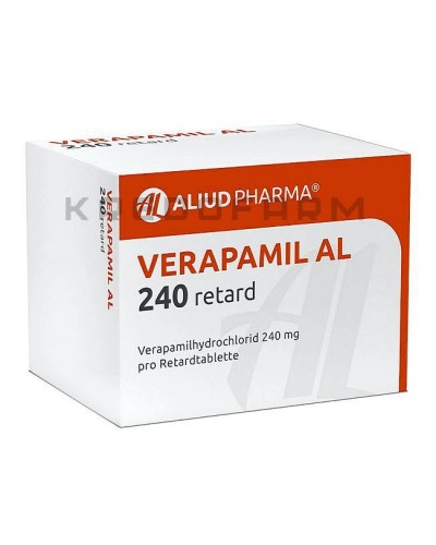 Верапаміл таблетки ● Verapamil