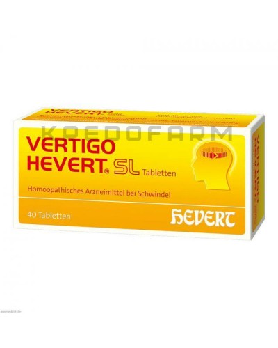 Вертиго таблетки ● Vertigo