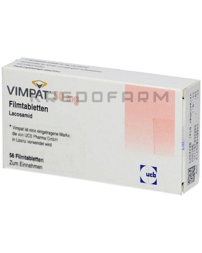 Вімпат розчин, сироп, таблетки ● Vimpat