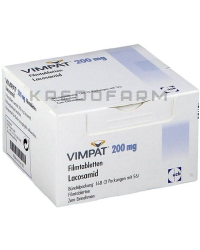 Вимпат раствор, сироп, таблетки ● Vimpat