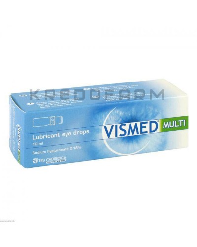 Вісмед краплі, піпетки ● Vismed