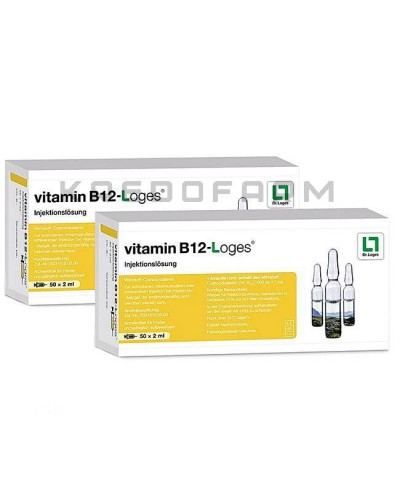 Вітамін B12 ампули, драже, капсули, розчин, таблетки ● Vitamin B12