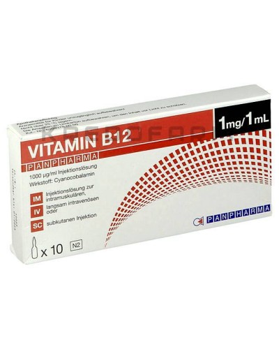 Вітамін B12 ампули, драже, капсули, розчин, таблетки ● Vitamin B12