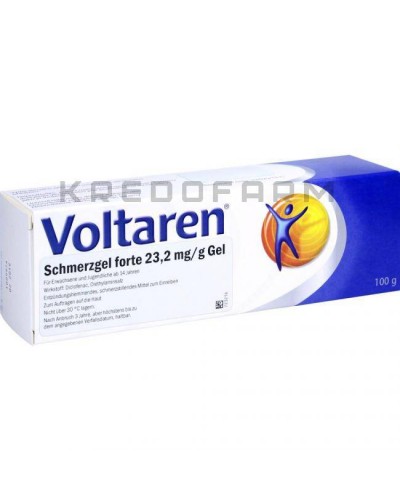 Вольтарен гель, краплі, капсули, пластир, супозиторії, таблетки ● Voltaren