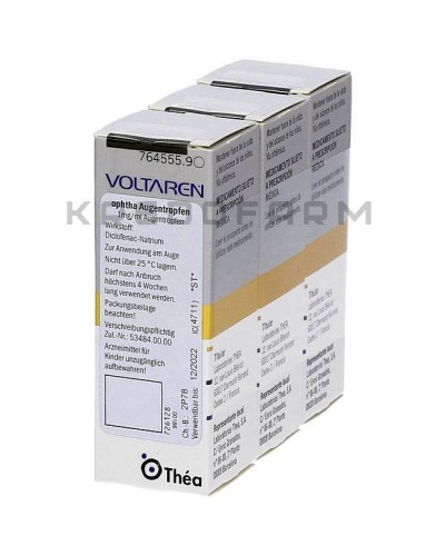 Вольтарен гель, краплі, капсули, пластир, супозиторії, таблетки ● Voltaren