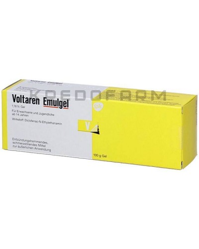 Вольтарен гель, краплі, капсули, пластир, супозиторії, таблетки ● Voltaren