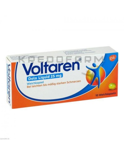 Вольтарен гель, краплі, капсули, пластир, супозиторії, таблетки ● Voltaren