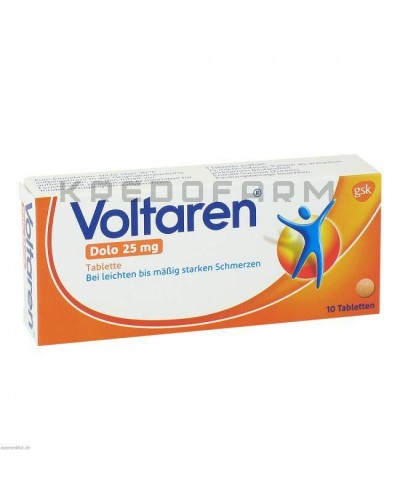 Вольтарен гель, краплі, капсули, пластир, супозиторії, таблетки ● Voltaren