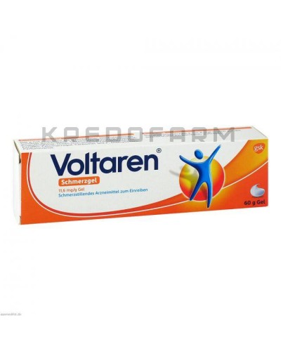 Вольтарен гель, краплі, капсули, пластир, супозиторії, таблетки ● Voltaren