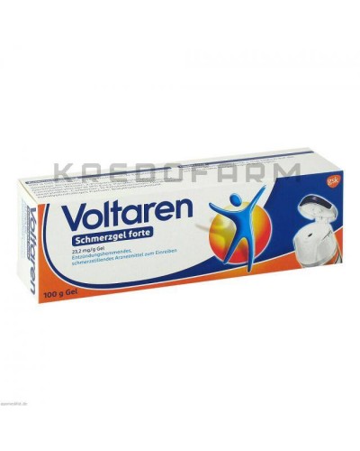 Вольтарен гель, краплі, капсули, пластир, супозиторії, таблетки ● Voltaren