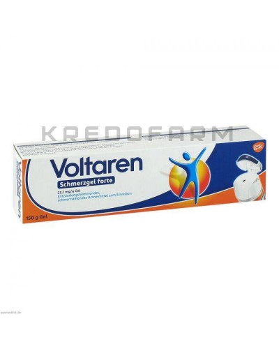 Вольтарен гель, краплі, капсули, пластир, супозиторії, таблетки ● Voltaren