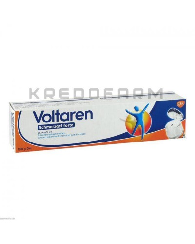 Вольтарен гель, краплі, капсули, пластир, супозиторії, таблетки ● Voltaren