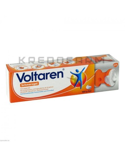 Вольтарен гель, краплі, капсули, пластир, супозиторії, таблетки ● Voltaren