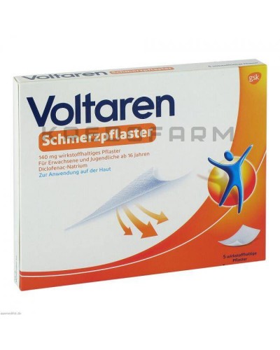 Вольтарен гель, краплі, капсули, пластир, супозиторії, таблетки ● Voltaren