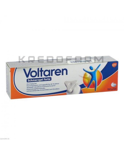 Вольтарен гель, краплі, капсули, пластир, супозиторії, таблетки ● Voltaren