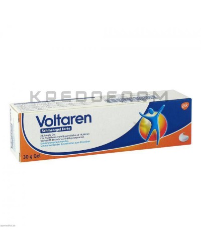 Вольтарен гель, краплі, капсули, пластир, супозиторії, таблетки ● Voltaren