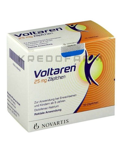 Вольтарен гель, краплі, капсули, пластир, супозиторії, таблетки ● Voltaren