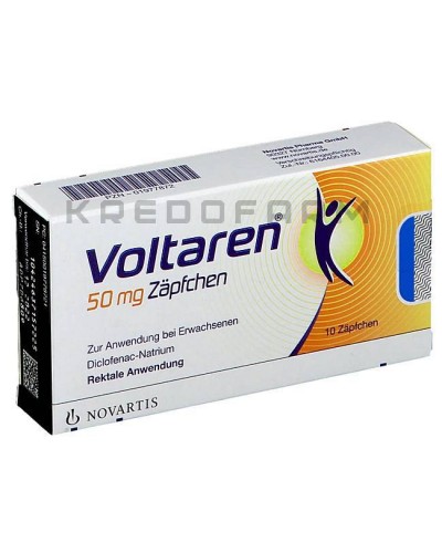 Вольтарен гель, краплі, капсули, пластир, супозиторії, таблетки ● Voltaren