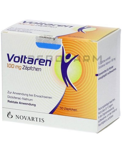 Вольтарен гель, краплі, капсули, пластир, супозиторії, таблетки ● Voltaren