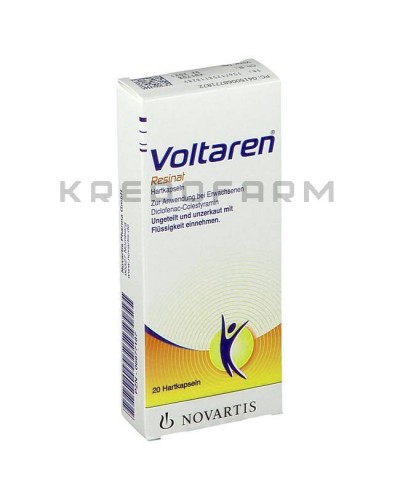 Вольтарен гель, краплі, капсули, пластир, супозиторії, таблетки ● Voltaren