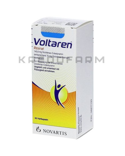 Вольтарен гель, краплі, капсули, пластир, супозиторії, таблетки ● Voltaren