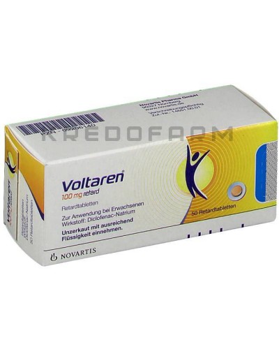 Вольтарен гель, краплі, капсули, пластир, супозиторії, таблетки ● Voltaren