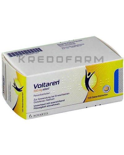 Вольтарен гель, краплі, капсули, пластир, супозиторії, таблетки ● Voltaren