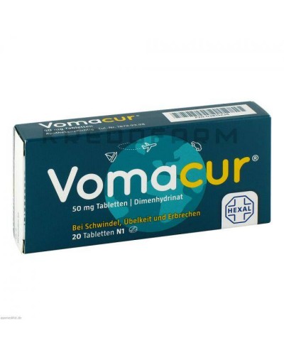 Вомакур суппозитории, таблетки ● Vomacur