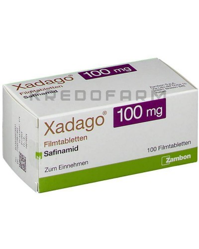 Ксадаго таблетки ● Xadago