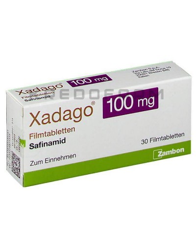 Ксадаго таблетки ● Xadago