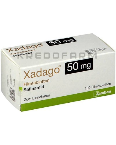 Ксадаго таблетки ● Xadago