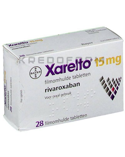 Ксарелто гранули, таблетки ● Xarelto