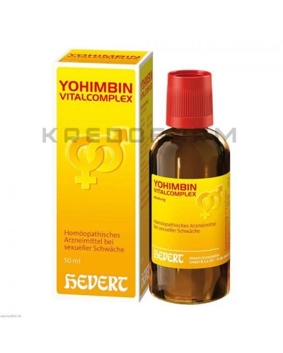 Йохімбін краплі ● Yohimbin