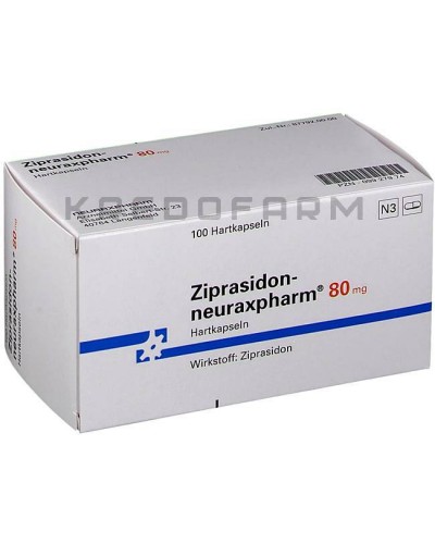 Зипразидон капсули ● Ziprasidon